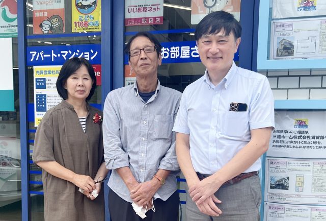 「相談しやすかった記憶もあり今回も声をかけさせて頂きました」( 新松戸中央プラザハイツ/M様)