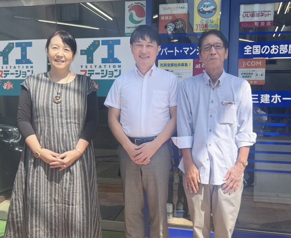 「思ったより早く売れて、それも家(土地)そのまま、また契約もスムーズに進んでうれしいことばかりです」( 松戸市栄町8丁目/ M様)