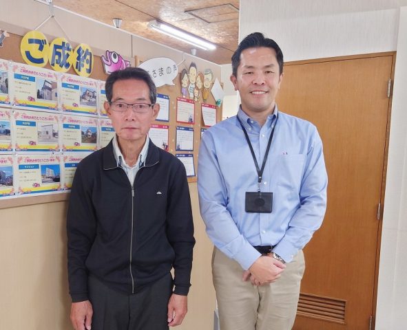 「これも一重に担当頂いた田村様のおかげです、感謝申し上げます。」( 柏市花野井/K様 )